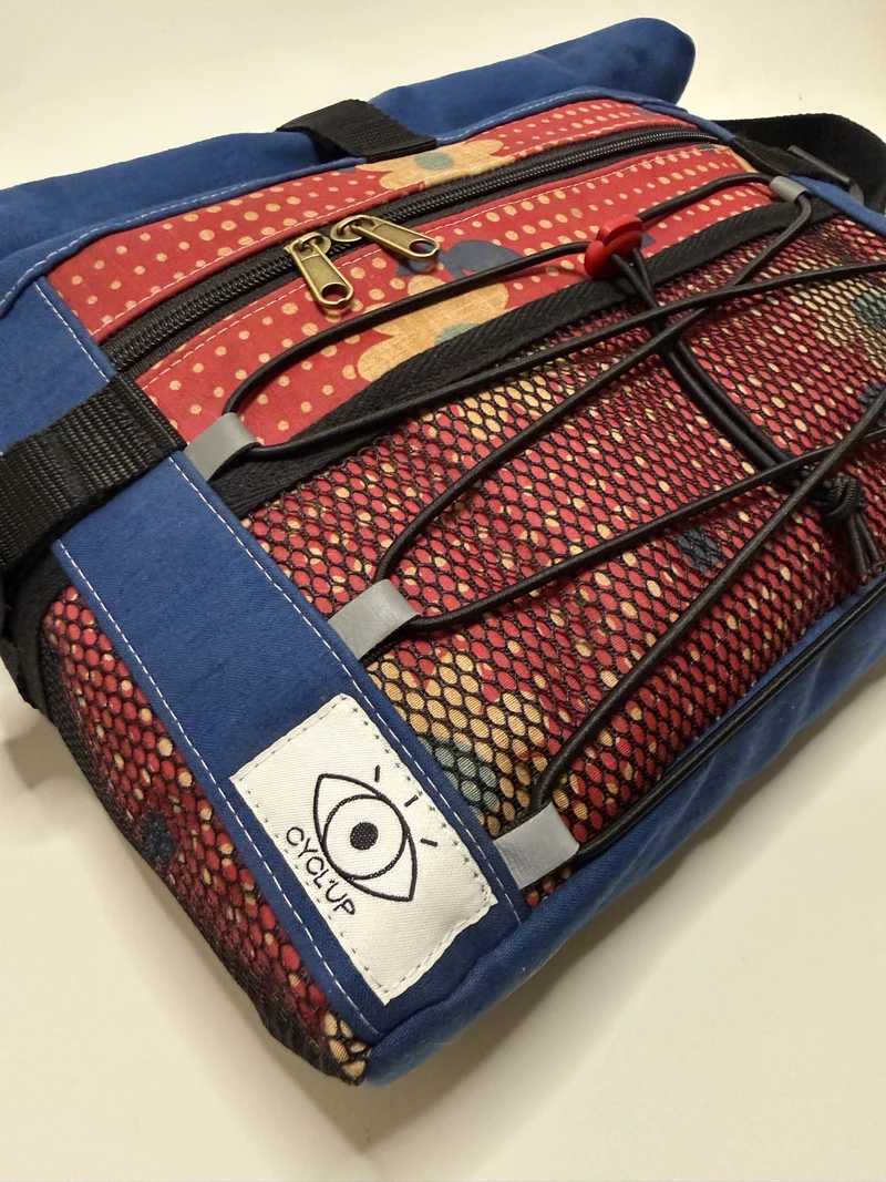Sac besace roll top
