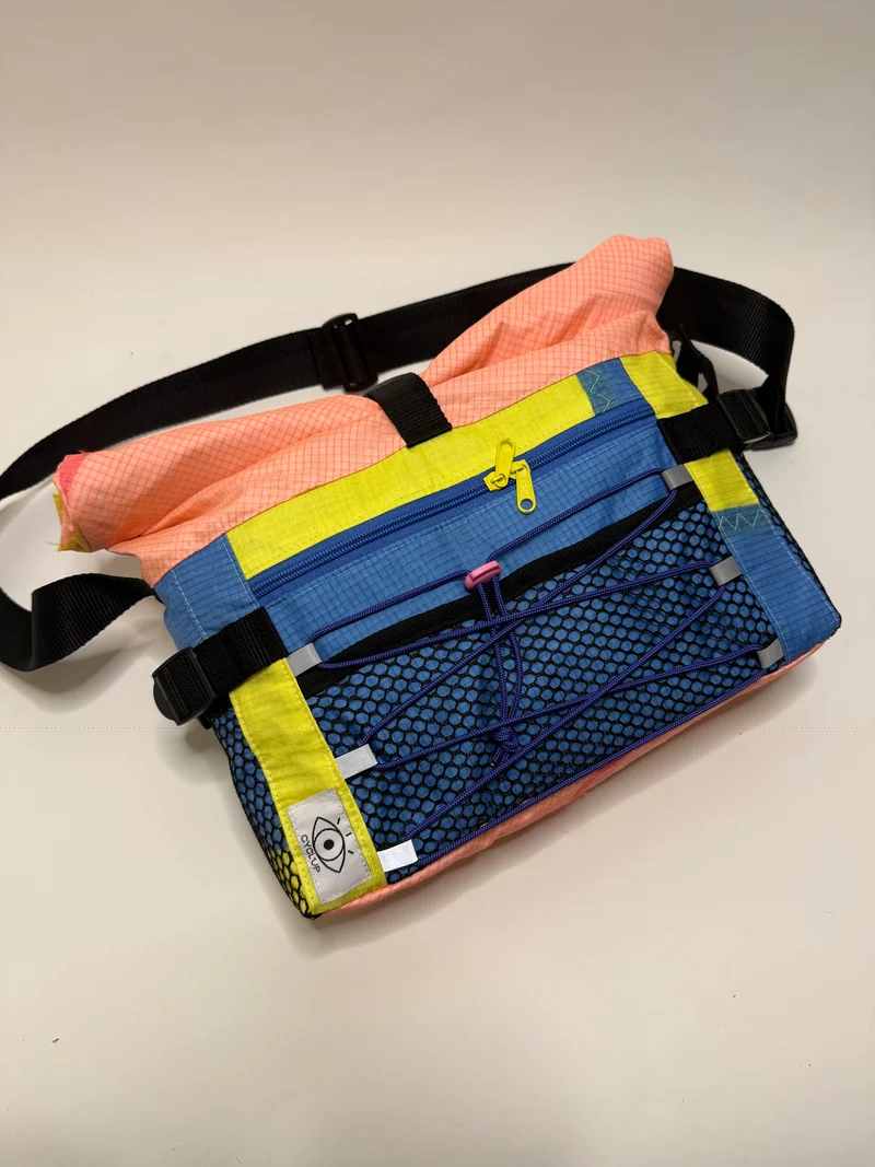 Sac besace roll top