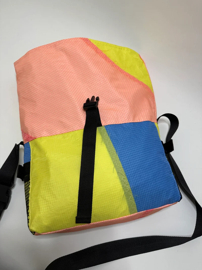 Sac besace roll top