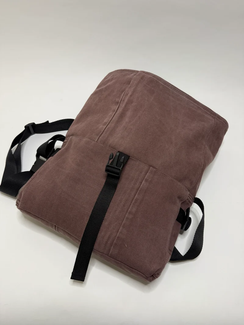 Sac besace roll top