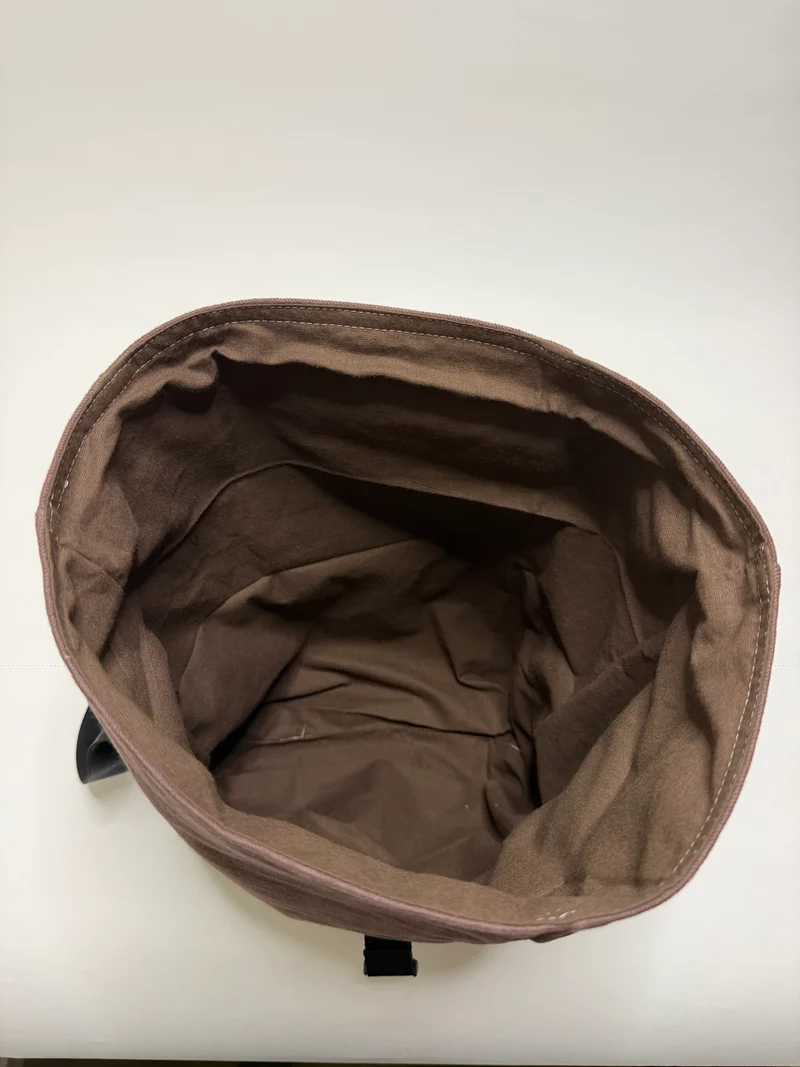 Sac besace roll top