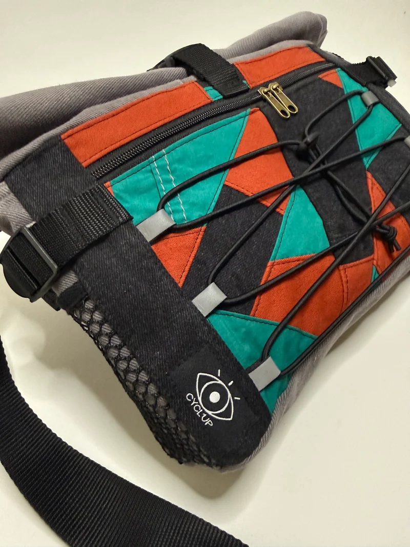 Sac besace roll top
