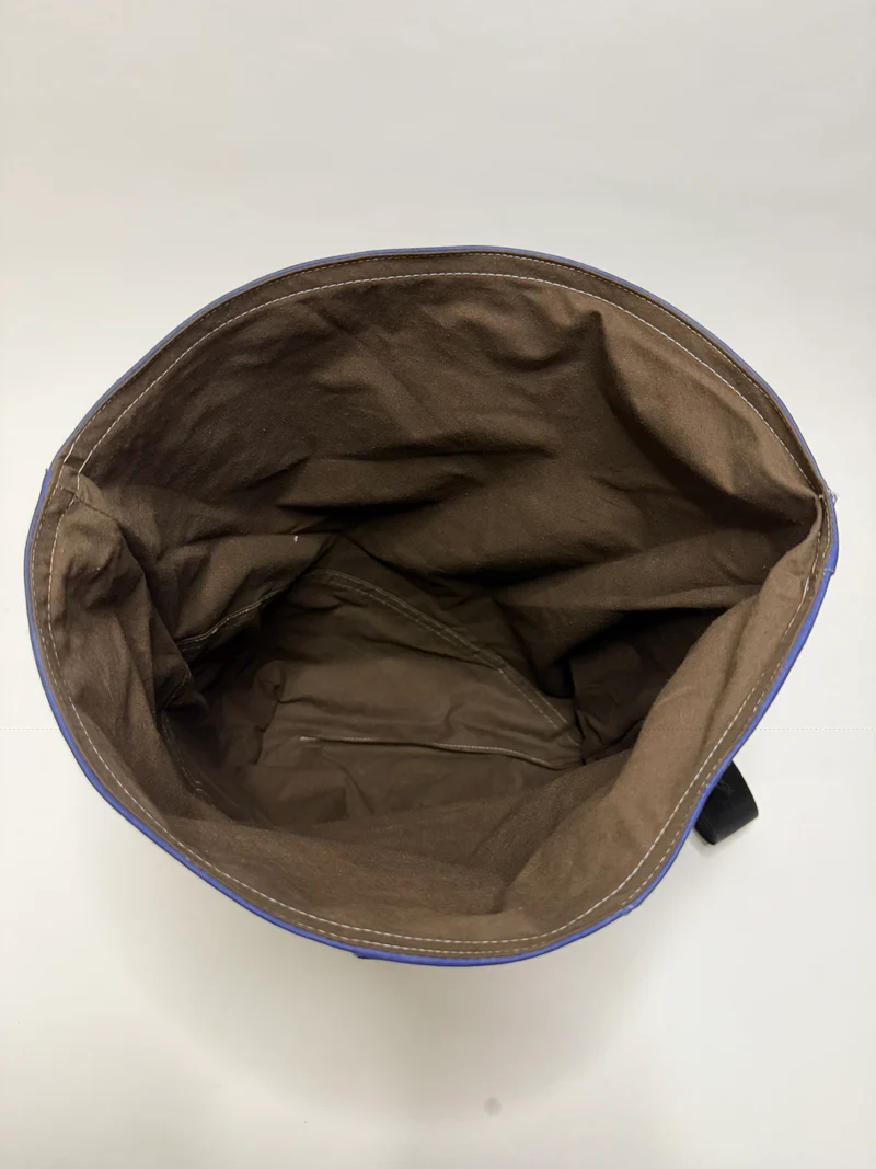 Sac besace roll top