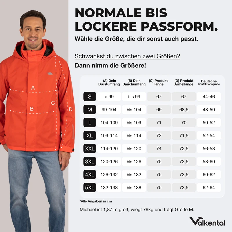 Veste 3 en 1 Smart Jacket - 100 % réfléchissante et imperméable, avec polaire amovible à fermeture éclair - Produit de deuxième choix
