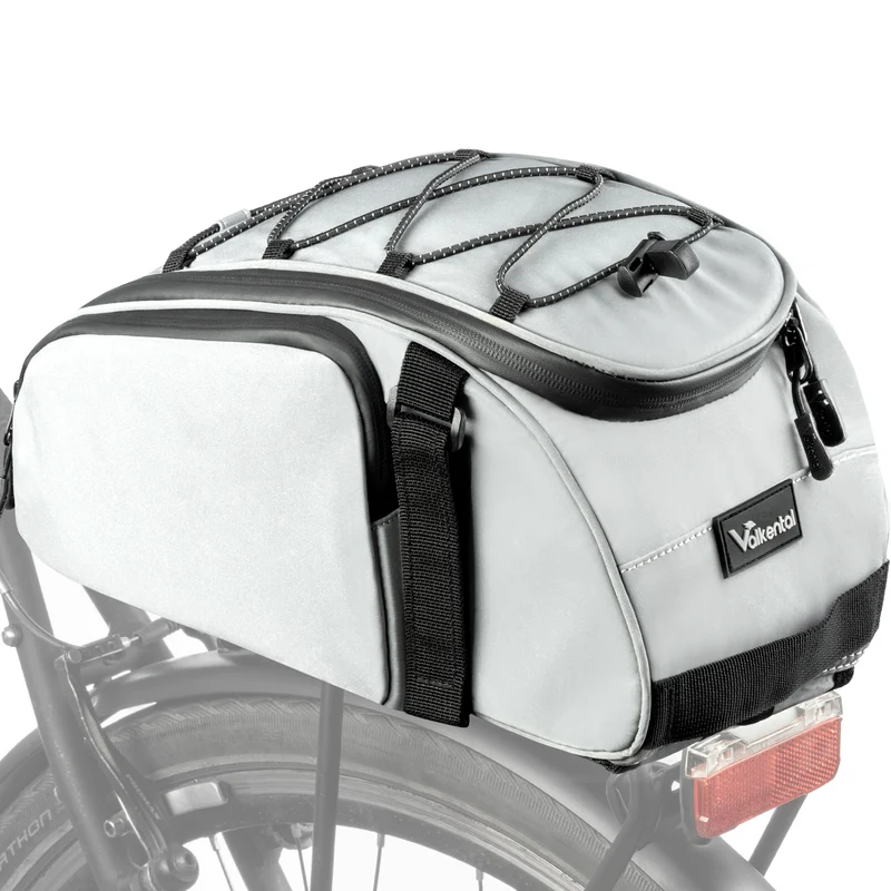 Trunk Bag - Sacoche de porte-bagages 3 en 1 à fixation par le dessus, avec fonction sac à dos