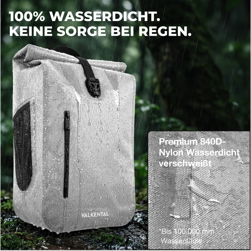 Sac à dos imperméable - Sac à dos imperméable et réfléchissant