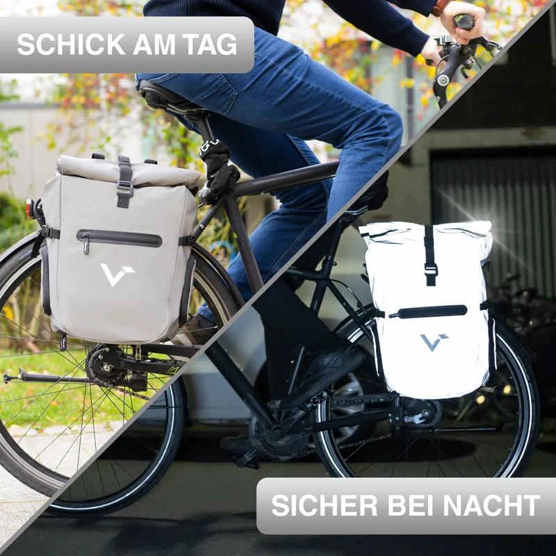 Sacoche de vélo ValkPro 3in1 - un multitalent hautement fonctionnel