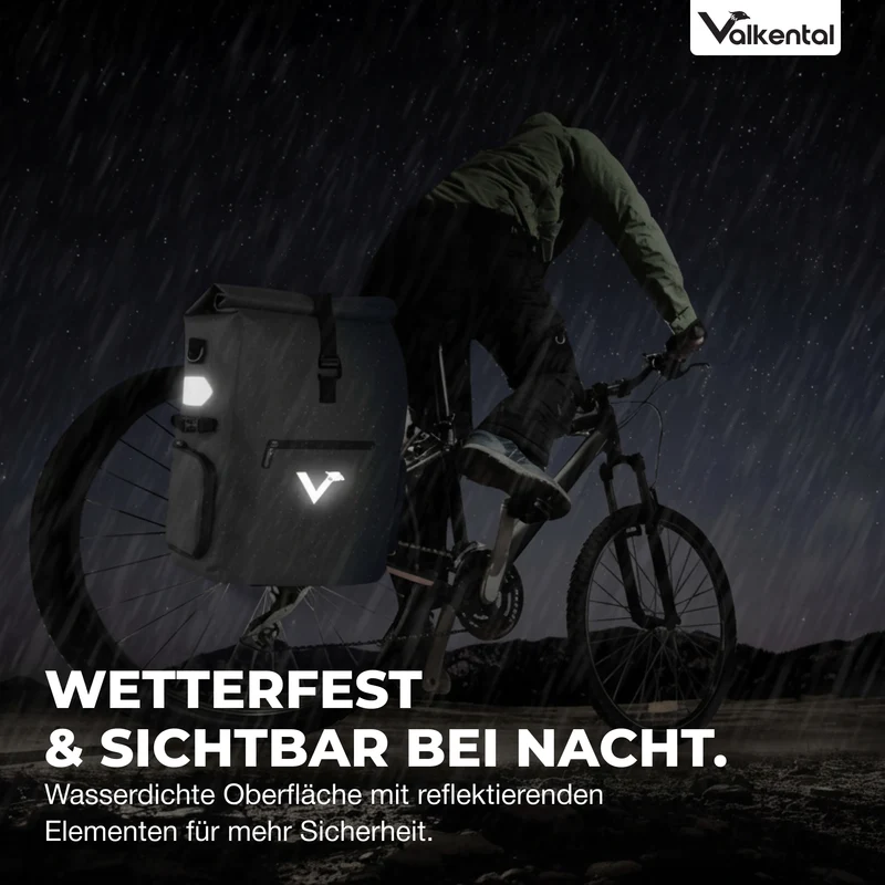 Sacoche de vélo ValkPro 3in1 - un multitalent hautement fonctionnel