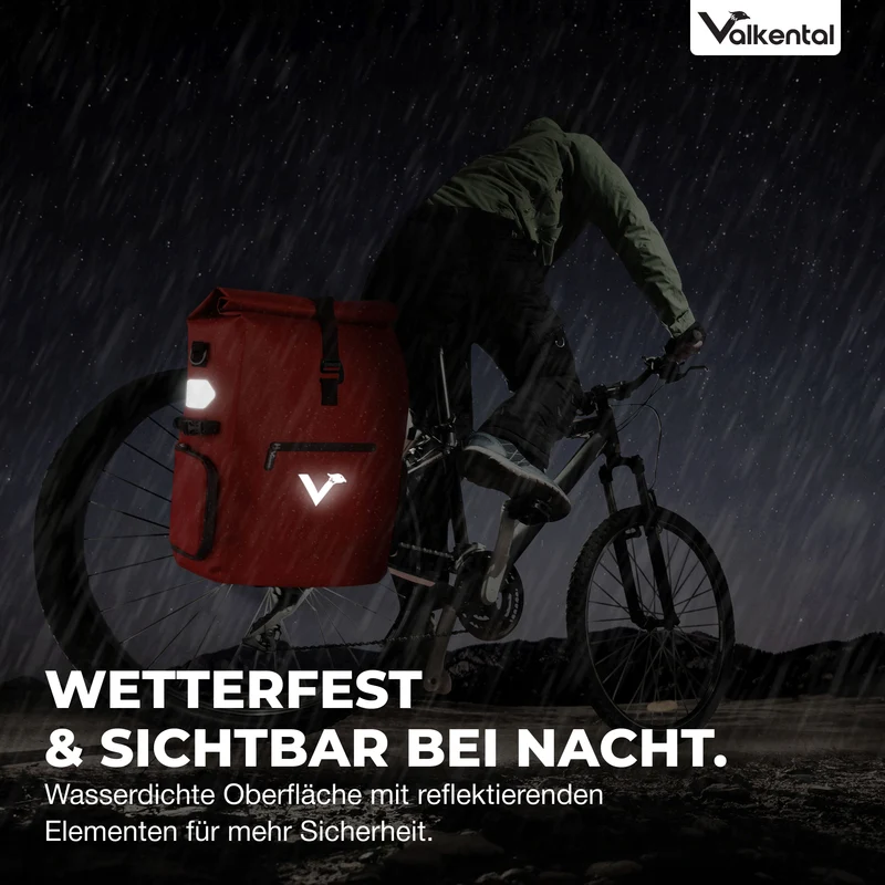 Sacoche de vélo ValkPro 3in1 - un multitalent hautement fonctionnel