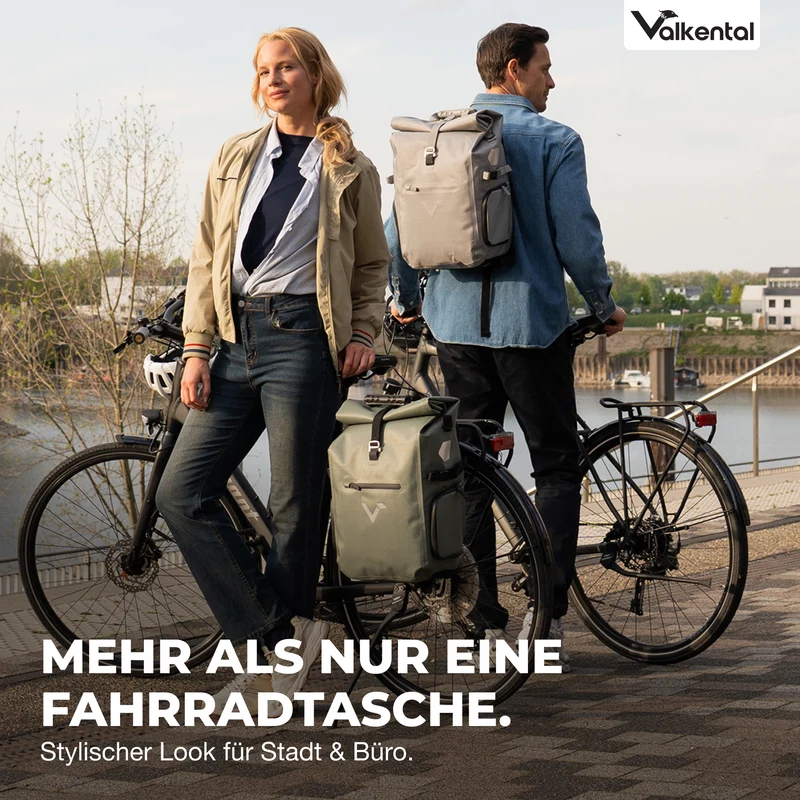 Sacoche de vélo ValkPro 3in1 - un multitalent hautement fonctionnel