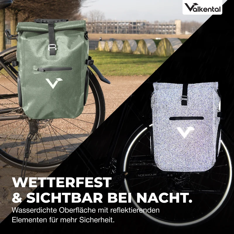 Sacoche de vélo ValkPro 3in1 - un multitalent hautement fonctionnel