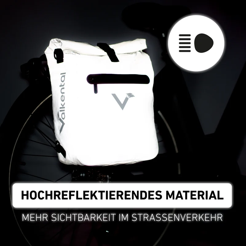ValkOne Light - Sac de vélo 3 en 1 - idéal pour ton quotidien ! - Produit de deuxième choix