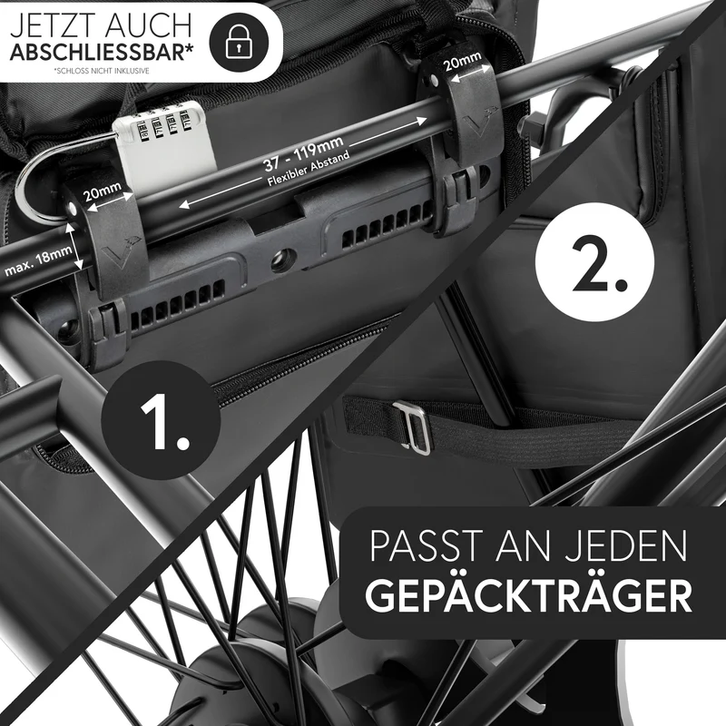 ValkOne 3in1 sacoche de vélo - parfaite pour ton quotidien !