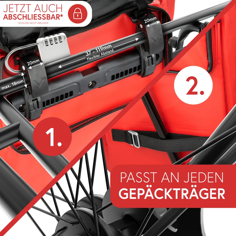ValkOne 3in1 sacoche de vélo - parfaite pour ton quotidien !