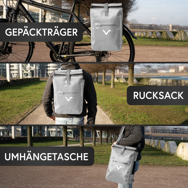 ValkOne 3in1 sacoche de vélo - parfaite pour ton quotidien !