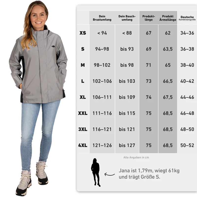 Rain Jacket - veste de pluie 100% réfléchissante et imperméable