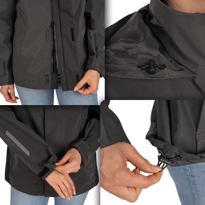 Rain Jacket - veste de pluie 100% réfléchissante et imperméable