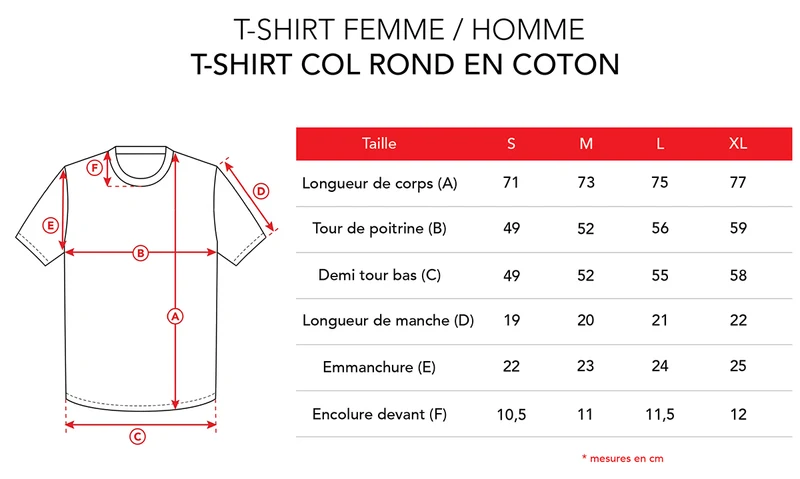 T-shirt Horizon (Coton)