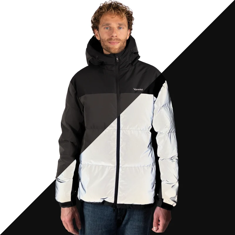 NOUVEAU : Reflective Puffer - Doudoune 100 % réfléchissante - Produit de deuxième choix