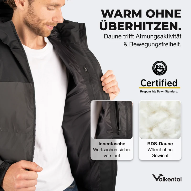 NOUVEAU : Reflective Puffer - Doudoune 100 % réfléchissante - Produit de deuxième choix
