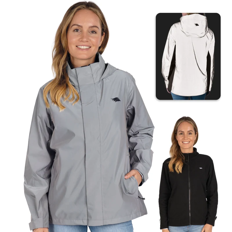 Veste 3 en 1 Smart Jacket - 100 % réfléchissante et imperméable