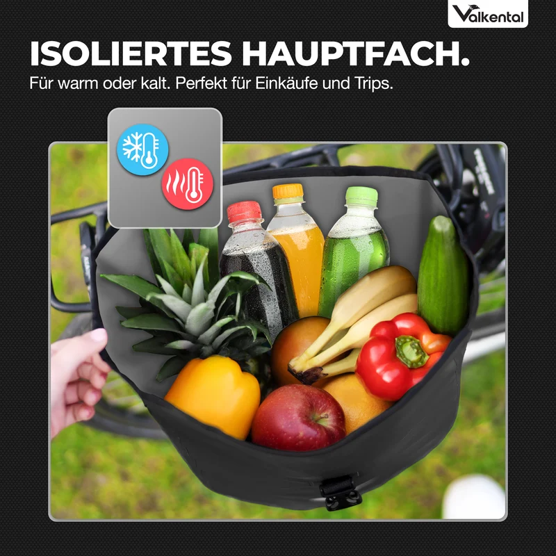 Sac à vélo - grand sac de porte-bagages imperméable - Produit de deuxième choix