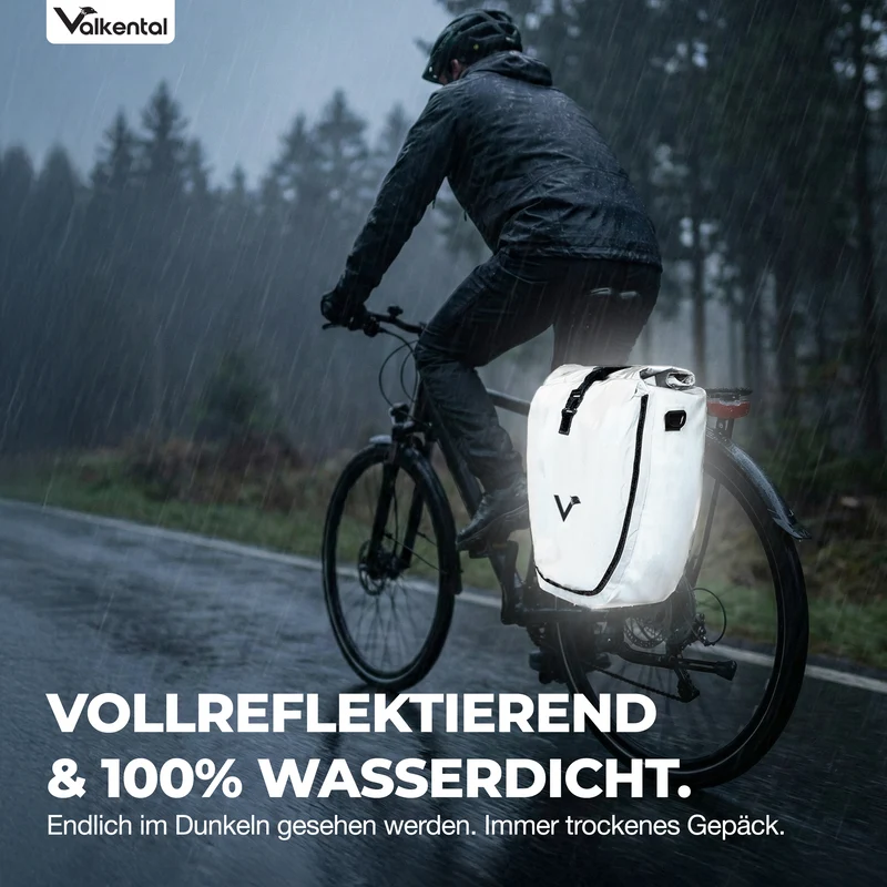 Sac à vélo - grand sac de porte-bagages imperméable - Produit de deuxième choix