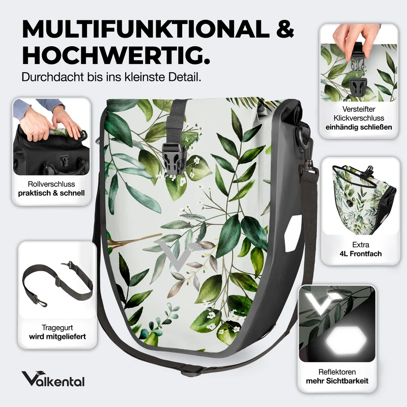 Sac à vélo - grand sac de porte-bagages imperméable - Produit de deuxième choix