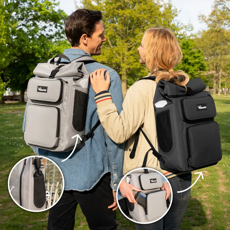 UrbanX 2.0 - Sacoche de vélo et sac à dos 2 en 1 pour la ville