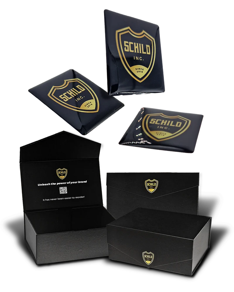 Doming Labels Sample Pack