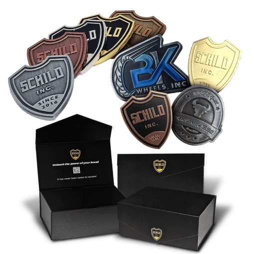 Metal Labels & Hard Badges Sample Pack