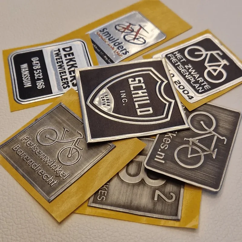 Random 1mm Metal Labels Sample Pack