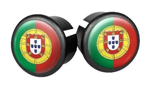 Embouts de guidon route Guidoline – Modèle Portugal