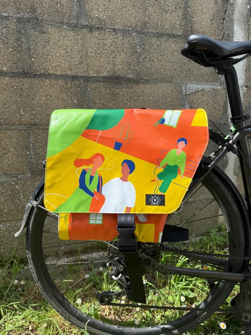 Sacoche de vélo modulable