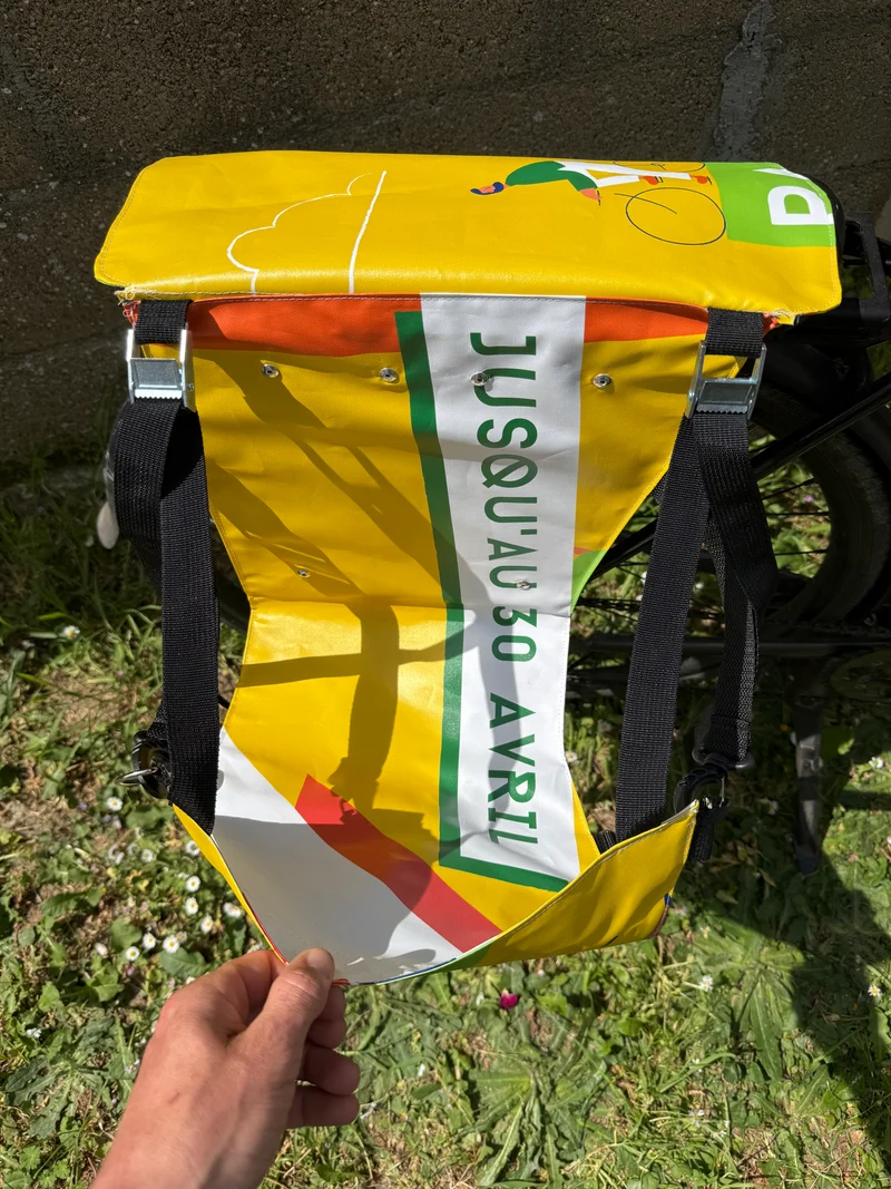 Sacoche de vélo modulable