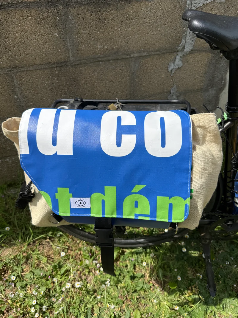 Sacoche de vélo modulable