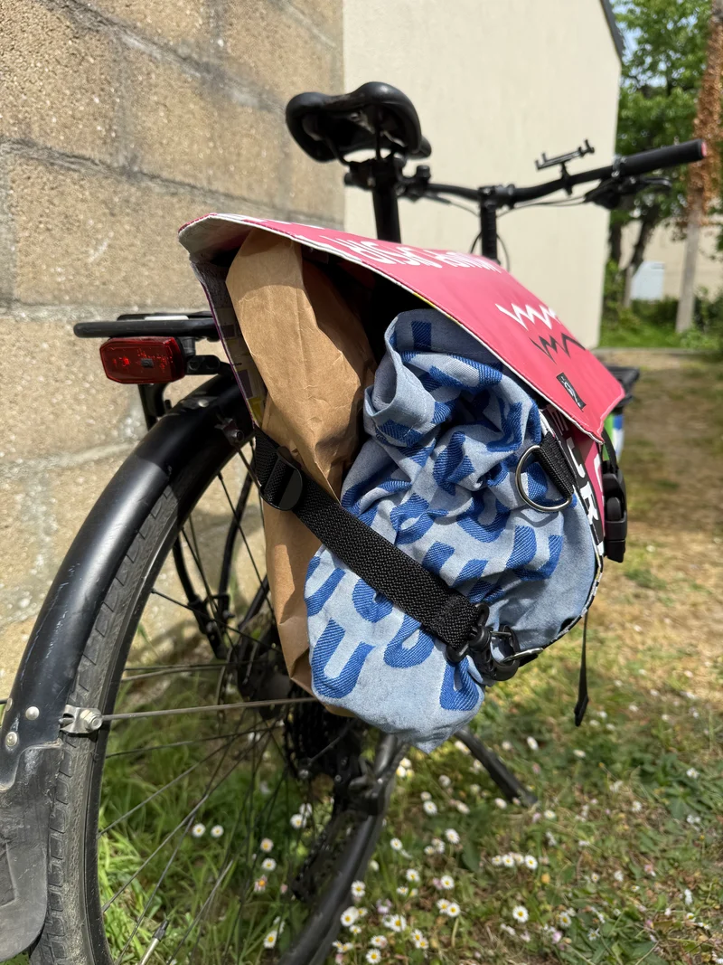 Sacoche de vélo modulable