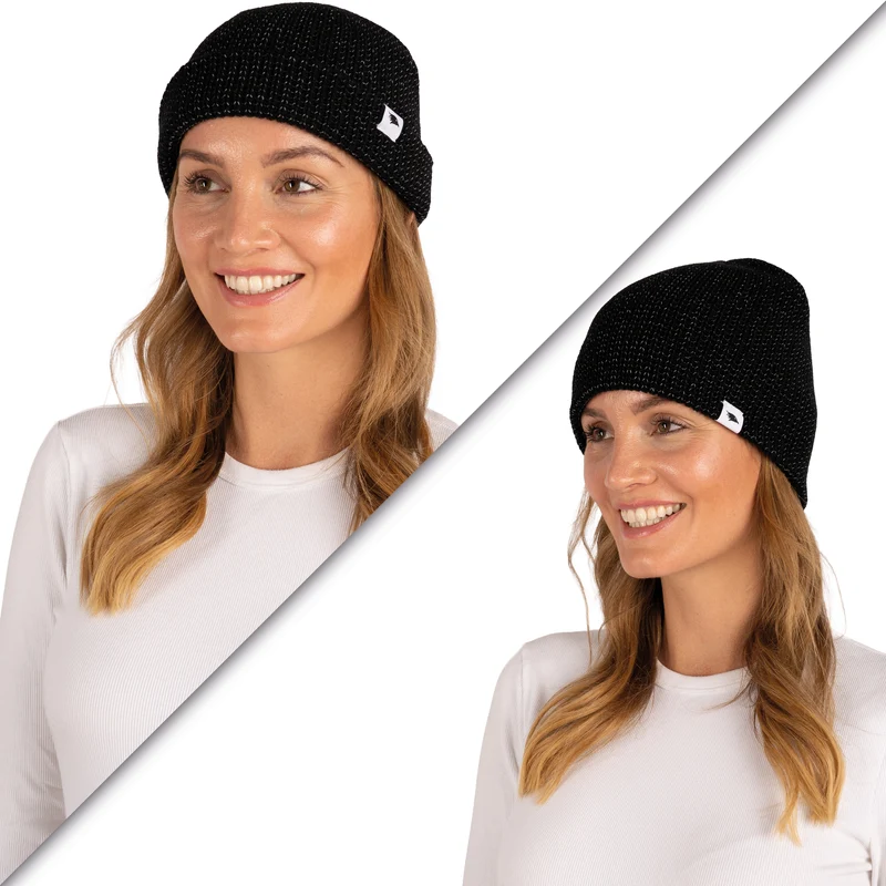 Reflective Beanie - Bonnet tricoté avec fil réfléchissant