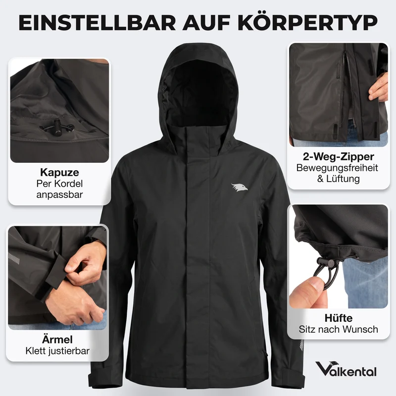Veste 3 en 1 Smart Jacket - 100 % réfléchissante et imperméable