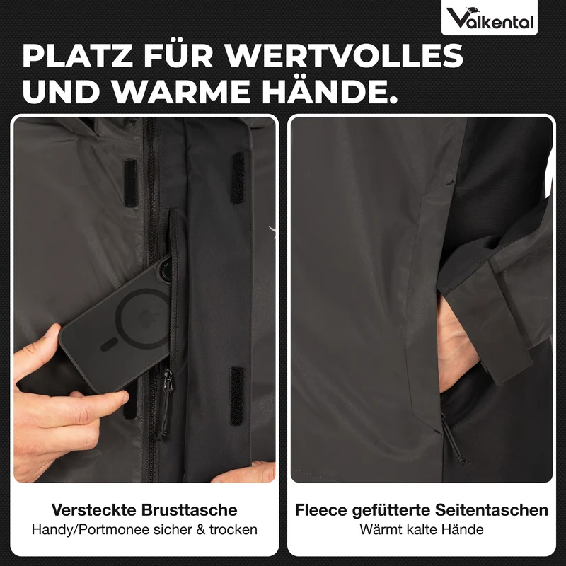 Veste 3 en 1 Smart Jacket - 100 % réfléchissante et imperméable