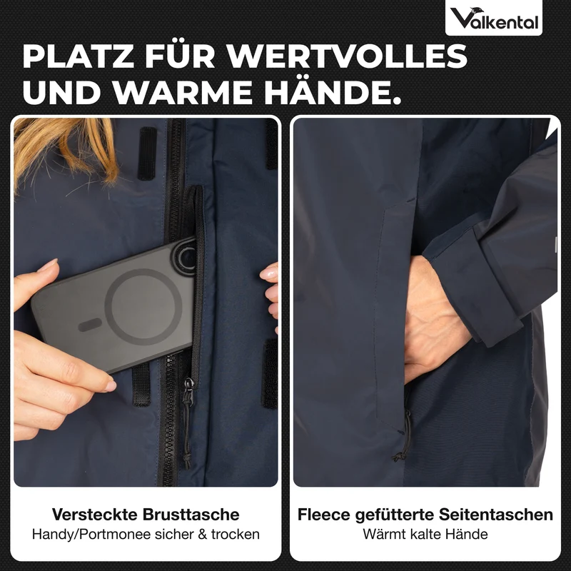 Veste 3 en 1 Smart Jacket - 100 % réfléchissante et imperméable