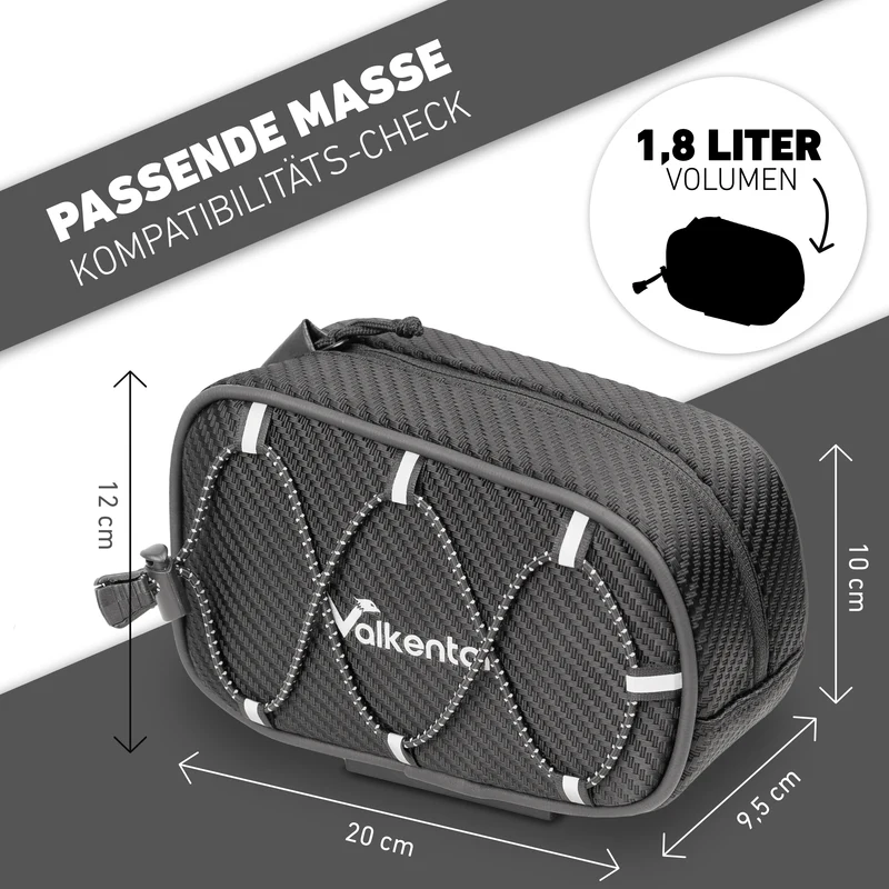 Frame Bag - sacoche pour tube supérieur avec adaptateur innovant