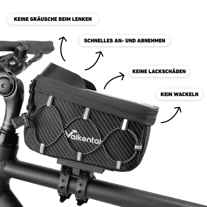 Frame Bag - sacoche pour tube supérieur avec adaptateur innovant
