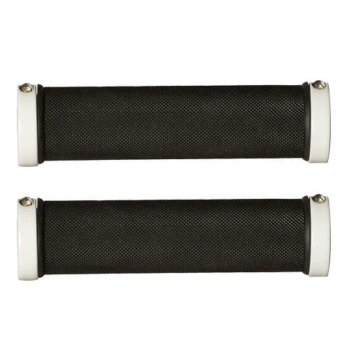 Poignées Herrmans Diamond Lock DD28B – Double densité 130 mm Ø22 Blanc/Noir