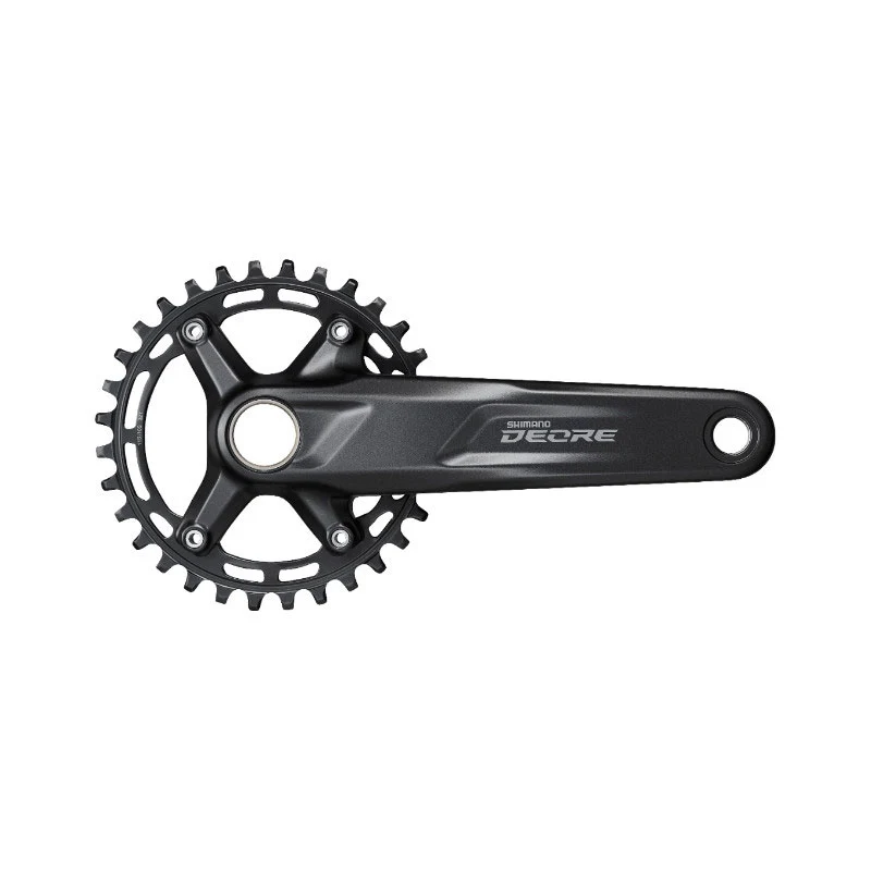 Pédalier Shimano Deore FC-M5100-1 – 1x10/11V, 30 dents, manivelle 170 mm