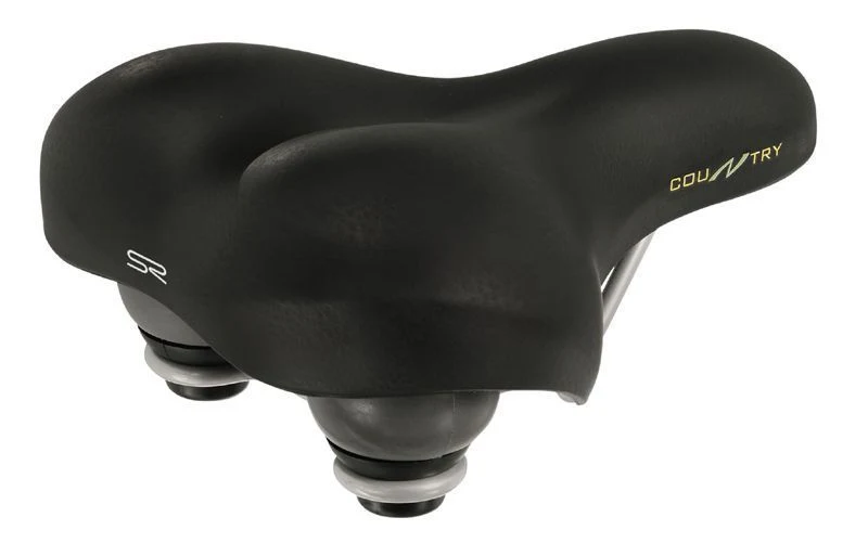 Selle Royal Country – Unisexe 250 x 200 mm avec amortisseurs élastomères
