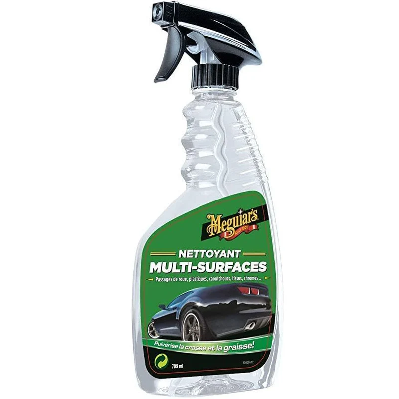 Meguiar's Nettoyant Multi-Surfaces 709 ml – Dégraissant puissant, intérieur & extérieur