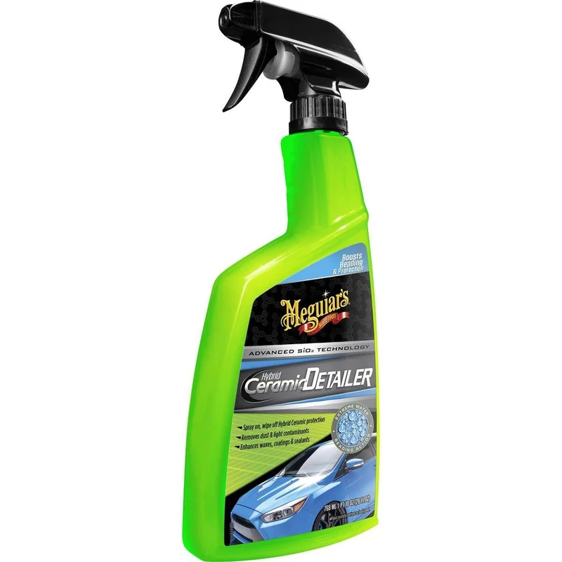 Meguiar's Spray de Finition Hybride Céramique 769 ml – Entretien rapide, effet anti-eau, protection SiO₂