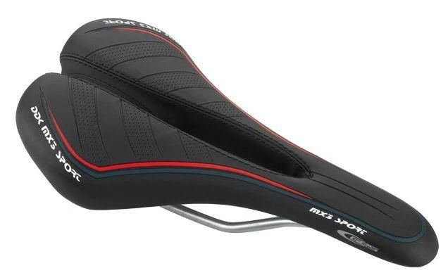 Selle vélo MX3 Sport – Noire 270 x 135 mm, pour course et VTT