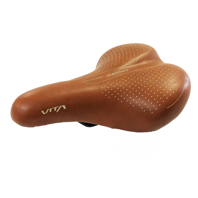 Selle vélo ErgoFit Donna – Femme marron 255 x 170 mm, ergonomie et style rétro